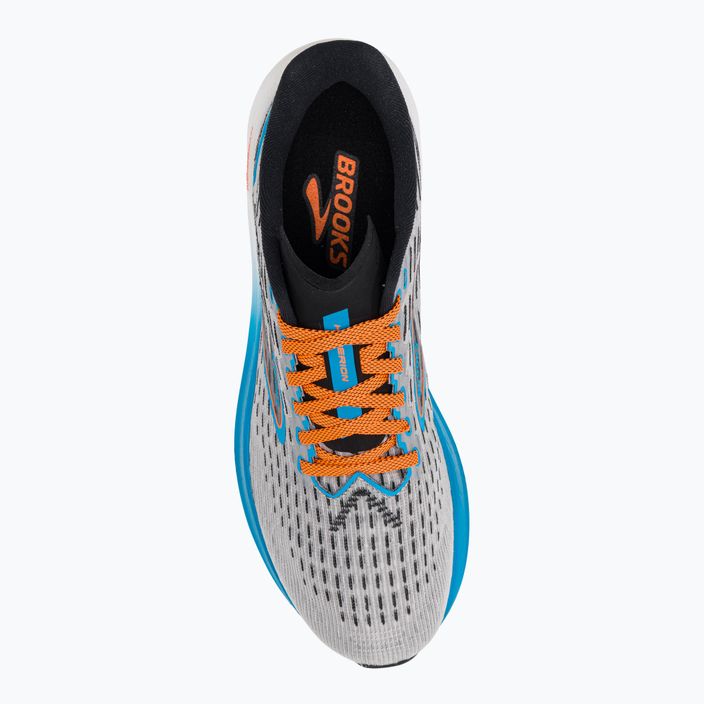 Brooks Hyperion pantofi de alergare pentru bărbați gri/albastru atomic/scarlet 6