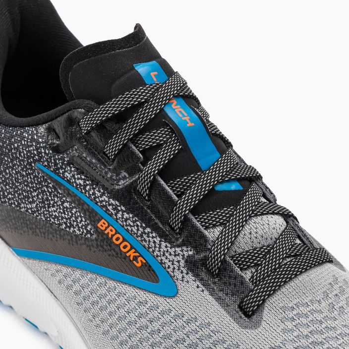 Brooks Launch 10 pantofi de alergare pentru bărbați negru / albastru atomic / ibis scârnăvie 9