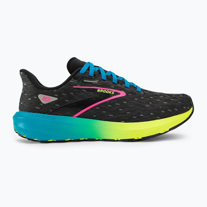 Brooks Launch 10 pantofi de alergare pentru femei negru / viață de noapte / albastru 2