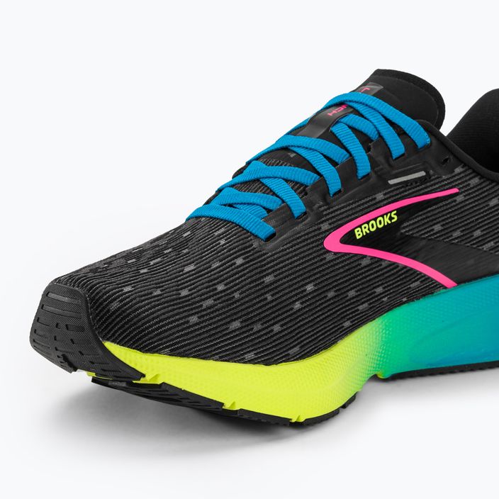 Brooks Launch 10 pantofi de alergare pentru femei negru / viață de noapte / albastru 7