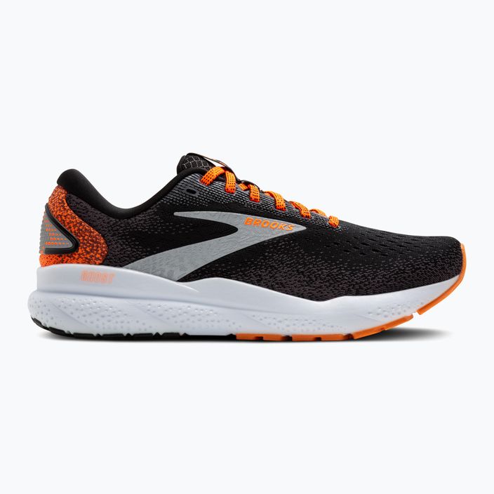 Încălțăminte de alergare pentru bărbați Brooks Ghost 16 black/orange/white 2