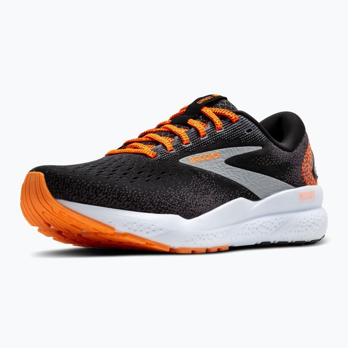 Încălțăminte de alergare pentru bărbați Brooks Ghost 16 black/orange/white 5