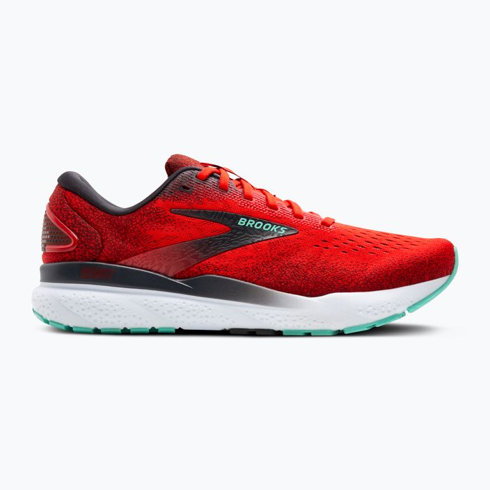 Încălțăminte de alergare pentru bărbați Brooks Ghost 16 fiery red/ebony/cockatoo 2