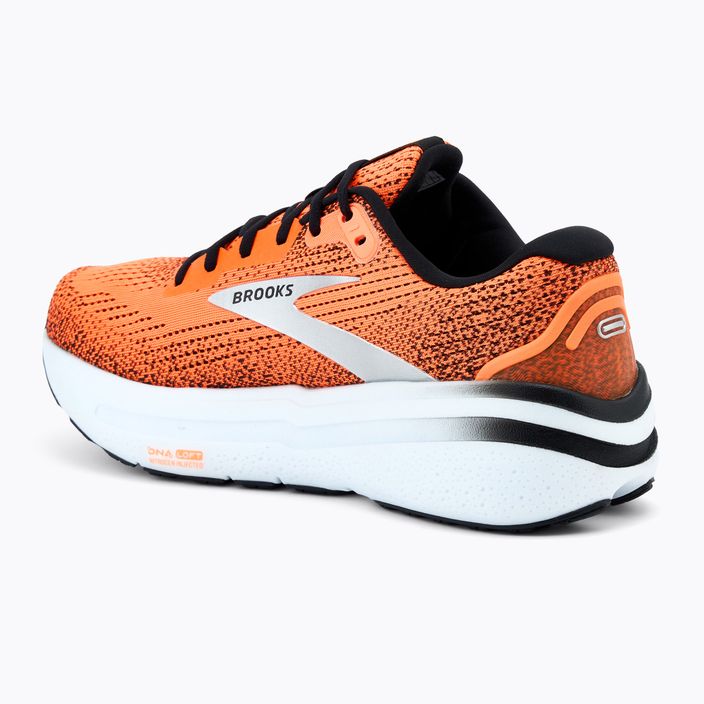 Încălțăminte de alergare pentru bărbați Brooks Ghost Max 2 orange/orange/black 3