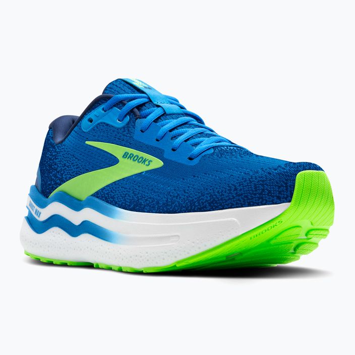 Încălțăminte de alergare pentru bărbați Brooks Ghost Max 2 dutch blue/green gecko/peacoat 8