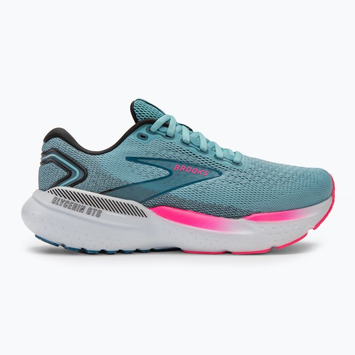 Încălțăminte de alergare pentru femei Brooks Glycerin GTS 21 moroccan blue/aqua/pink 2