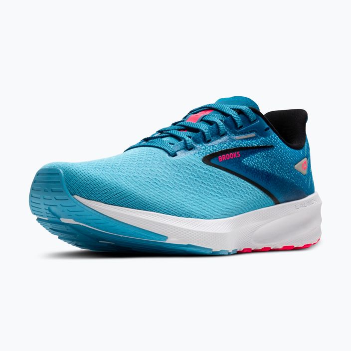 Încălțăminte de alergare pentru bărbați Brooks Launch 10 crystal seas/blue jay/black 4