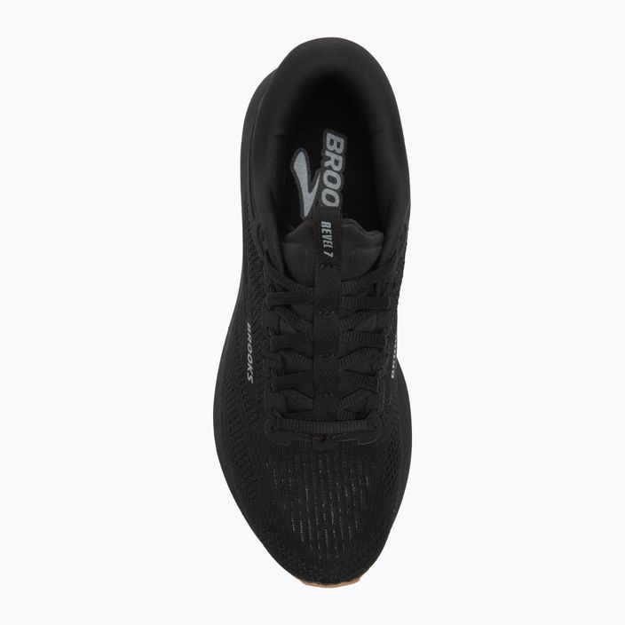 Încălțăminte de alergare pentru bărbați Brooks Revel 7 black/black 5