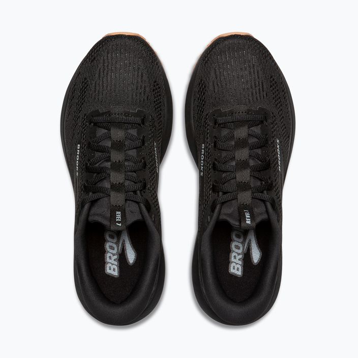 Încălțăminte de alergare pentru bărbați Brooks Revel 7 black/black 12