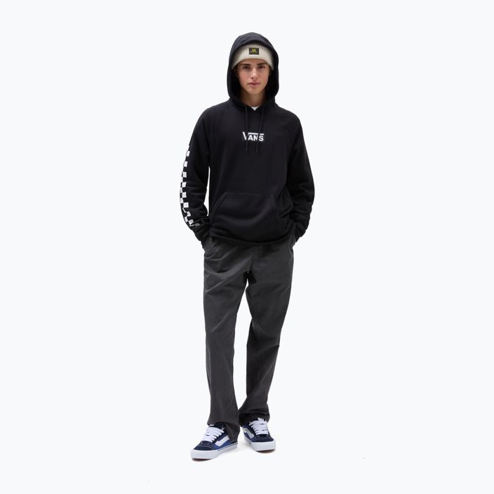 Bluză pentru bărați Vans Mn Versa Standard Hoodie black/checkerboard 3