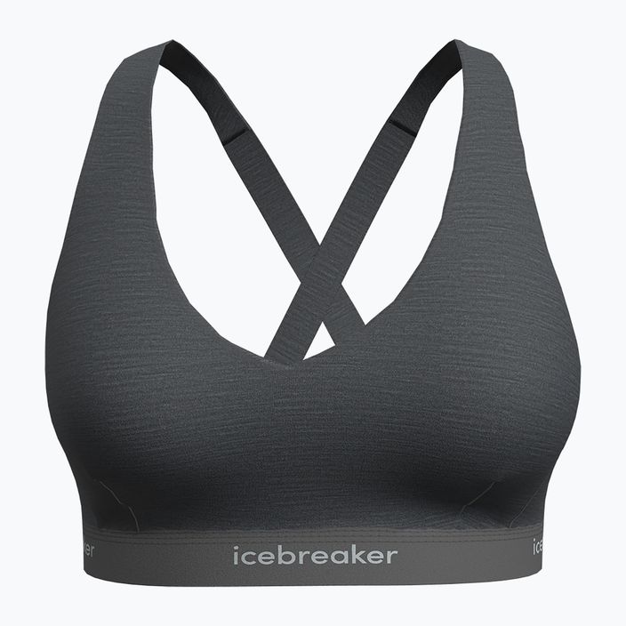 Sutien termoactivicebreaker Merino 125 Cool-Lite Sprite Racerback gritstone heather