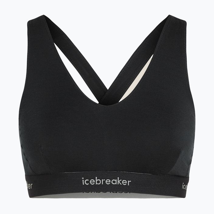 Sutien termoactiv icebreaker Merino 125 Cool-Lite Sprite Racerback black