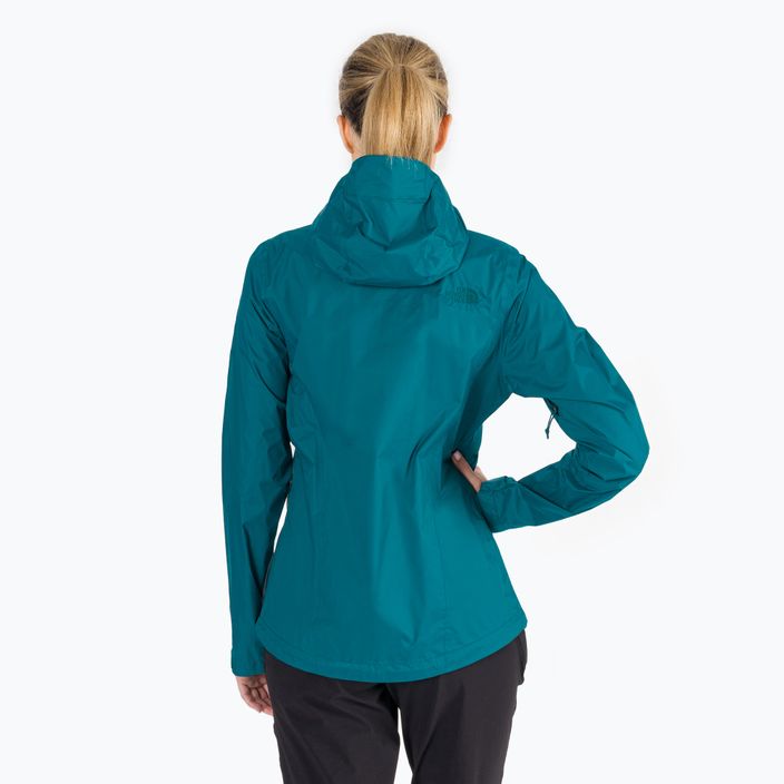 Jachetă de ploaie pentru femei The North Face Venture 2 albastru NF0A2VCRBH71 4