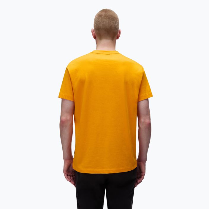 Tricou pentru bărbați Napapijri S-Box Logo orange marigold 2