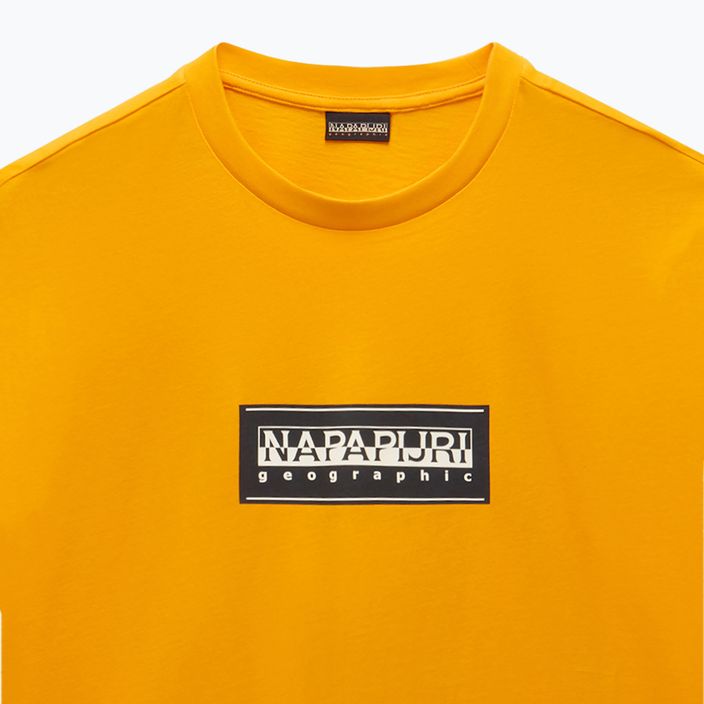 Tricou pentru bărbați Napapijri S-Box Logo orange marigold 6