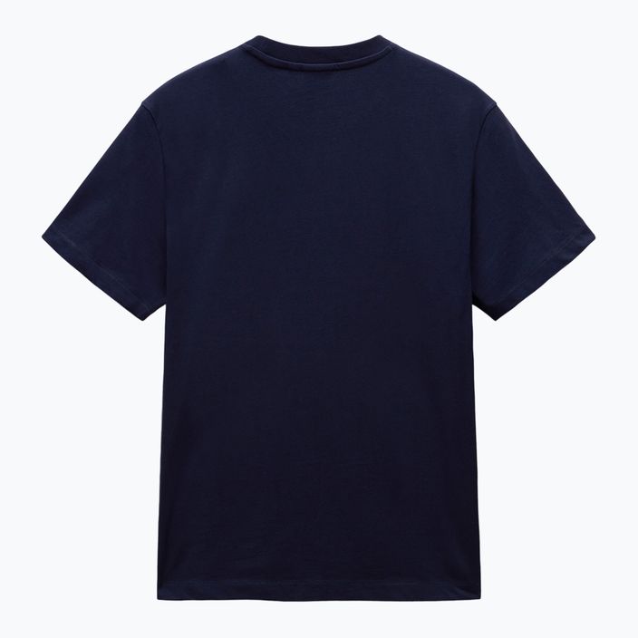 Tricou pentru bărbați Napapijri S-Box Logo blu marine 2