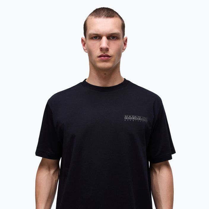 Tricou pentru bărbați Napapijri S-Albula black 041 3