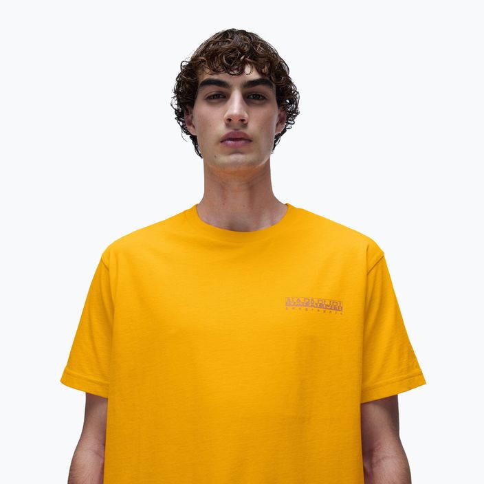 Tricou pentru bărbați Napapijri S-Albula orange marigold 4