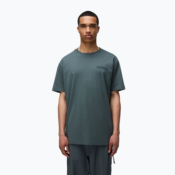 Tricou pentru bărbați Napapijri S-Albula green urban