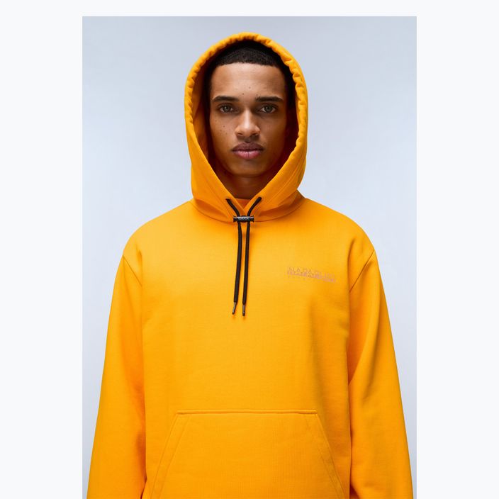 Hanorac pentru bărbați Napapijri B-Albula Hooded orange marigold 4