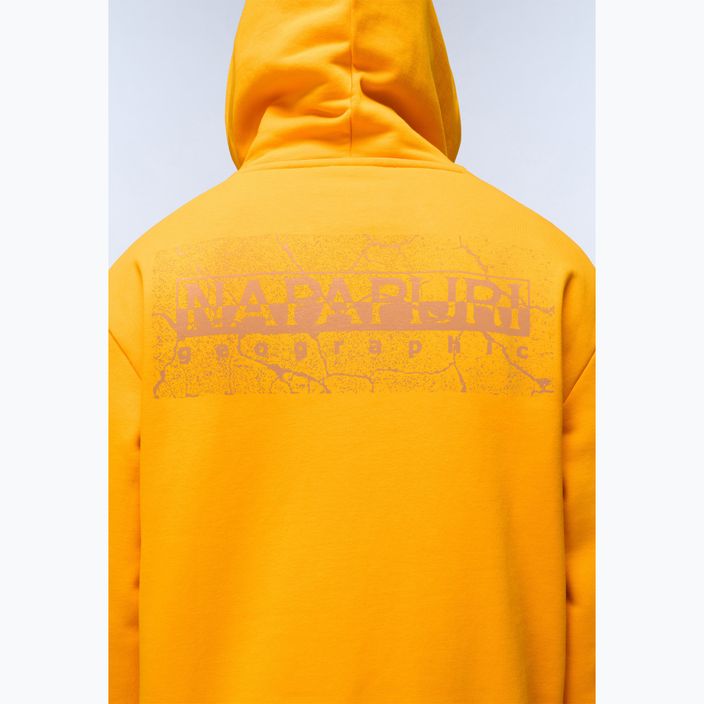 Hanorac pentru bărbați Napapijri B-Albula Hooded orange marigold 5