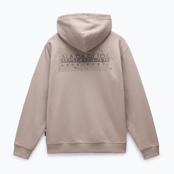 Hanorac pentru bărbați Napapijri B-Albula Hooded beige rocky 2