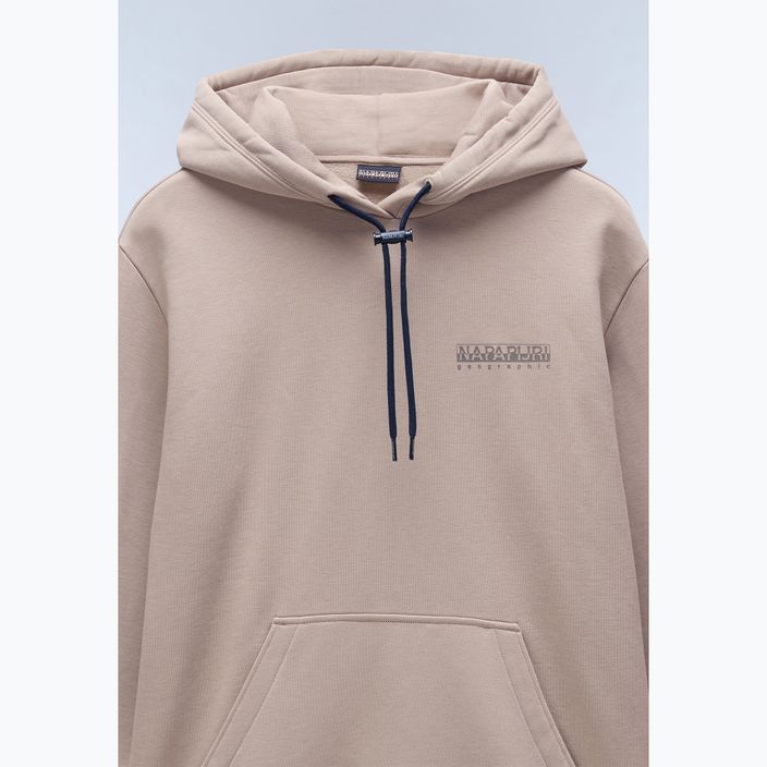 Hanorac pentru bărbați Napapijri B-Albula Hooded beige rocky 3