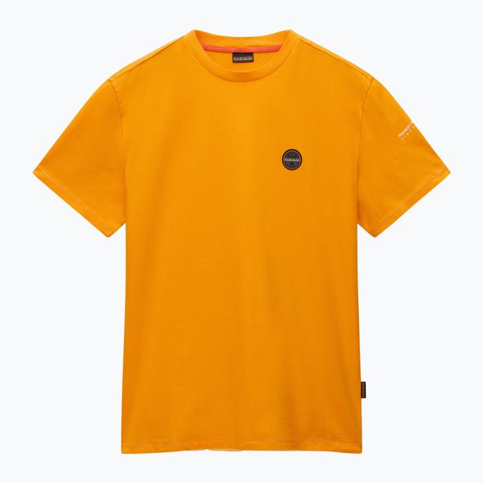 Tricou pentru bărbați Napapijri S-Badge orange marigold 5