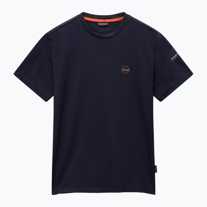 Tricou pentru bărbați Napapijri S-Badge blu marine 6