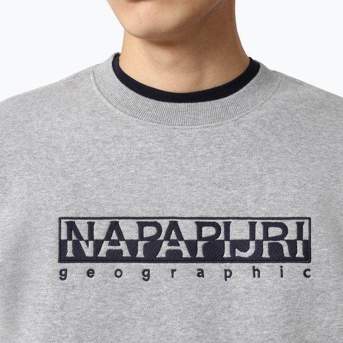 Hanorac pentru bărbați Napapijri NP0A4FQU gris 3