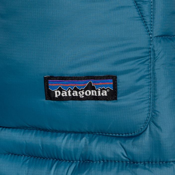 Vestă pentru femei Patagonia Bivy Hooded wavy blue 5