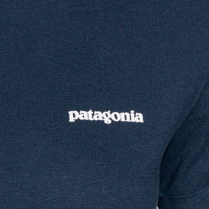 Tricou de trekking pentru femei Patagonia P-6 Logo Responsibili-Tee tidepool albastru 5