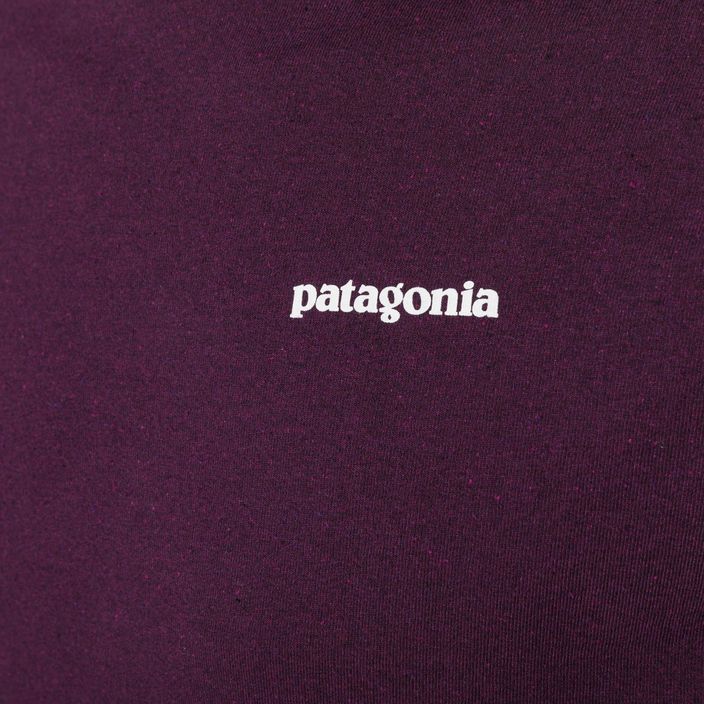 Longsleeve de trekking pentru bărbați Patagonia P-6 Logo Responsibili night plum 5