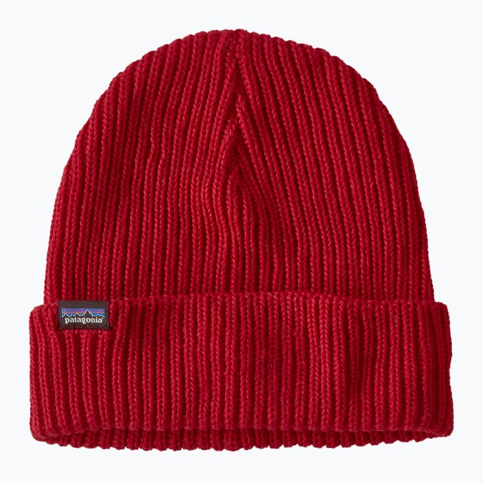 Căciulă Patagonia Fishermans Rolled Beanie touring red