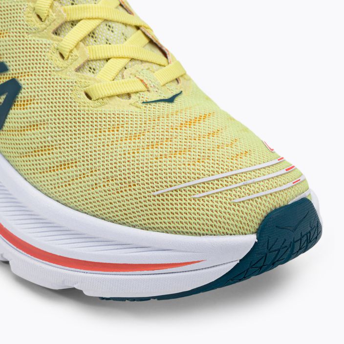 Pantofi de alergare pentru femei HOKA Bondi X galben-portocaliu 1113513-YPRY 9