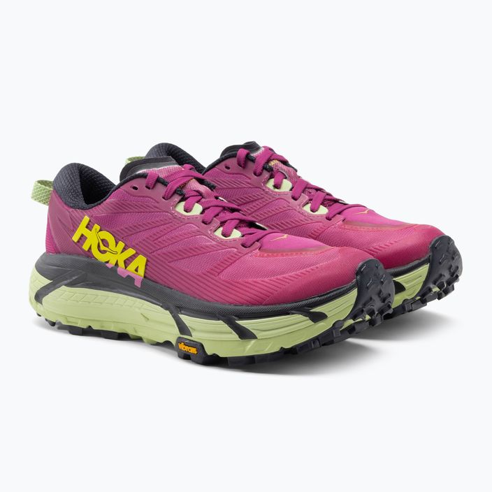 Pantofi de alergare pentru femei HOKA Mafate Speed 3 roz 1113531-FFBT 5