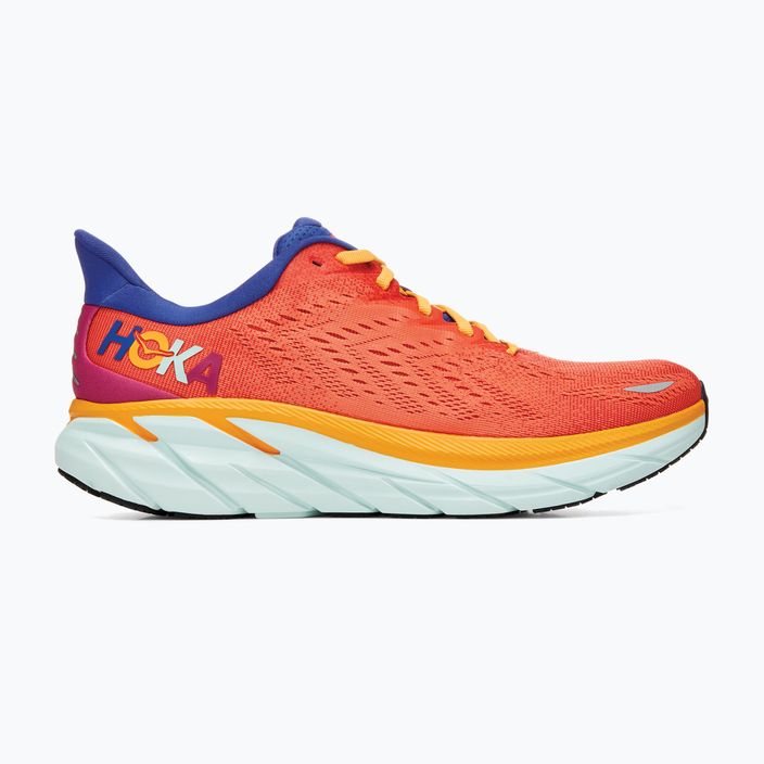 Pantofi de alergare pentru bărbați HOKA Clifton 8 portocaliu 1119393-FBLN 11