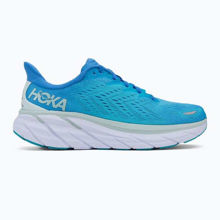 Pantofi de alergare pentru bărbați HOKA Clifton 8 albastru 1119393-IBSB 2
