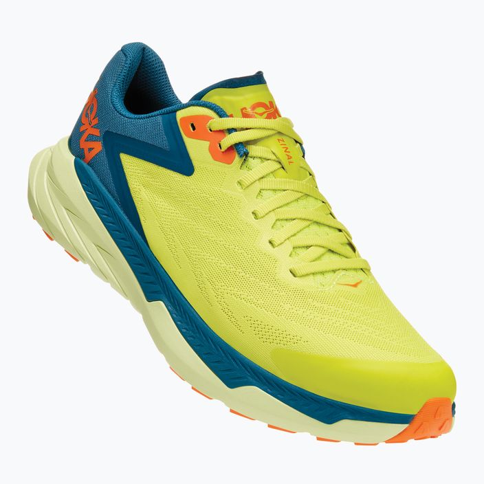 Pantofi de alergare pentru bărbați HOKA Zinal evening primrose/blue coral 8