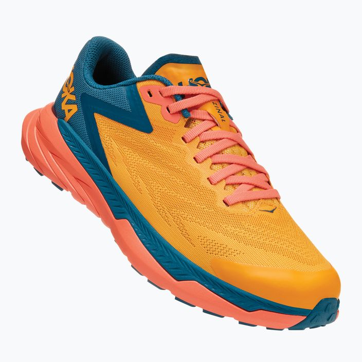 Pantofi de alergare pentru femei HOKA Zinal radiant yellow/camellia 8
