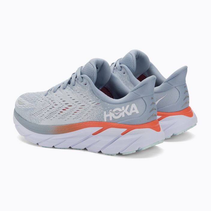 Pantofi de alergare pentru femei HOKA Clifton 8 Wide blue fog/plein air 3