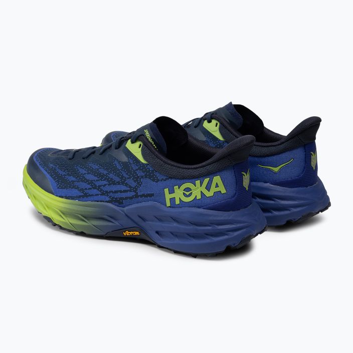 HOKA Speedgoat 5 bărbați pantofi de alergare albastru marin 1123157-OSBN 4
