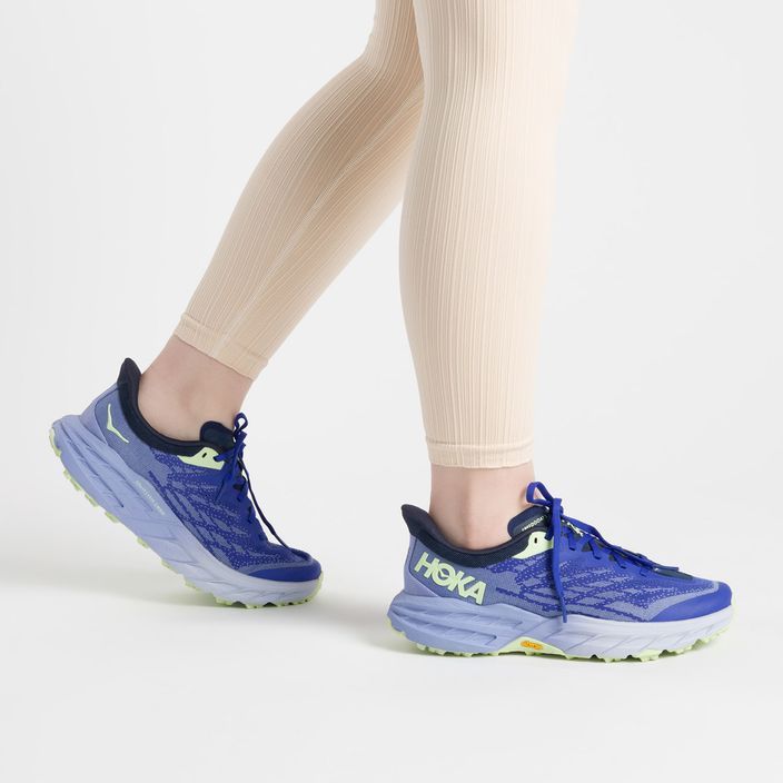 Pantofi de alergare pentru femei HOKA Speedgoat 5 albastru 1123158-PIBN 3