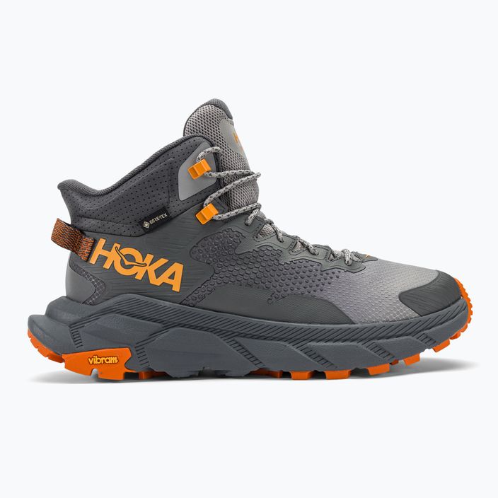 Cizme de trekking pentru bărbați HOKA Trail Code GTX castlerock/persimmon orange 2