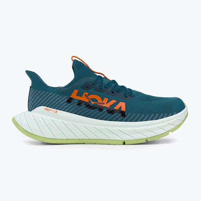 Pantofi de alergare pentru bărbați HOKA Carbon X 3 albastru 1123192-BCBLC 2