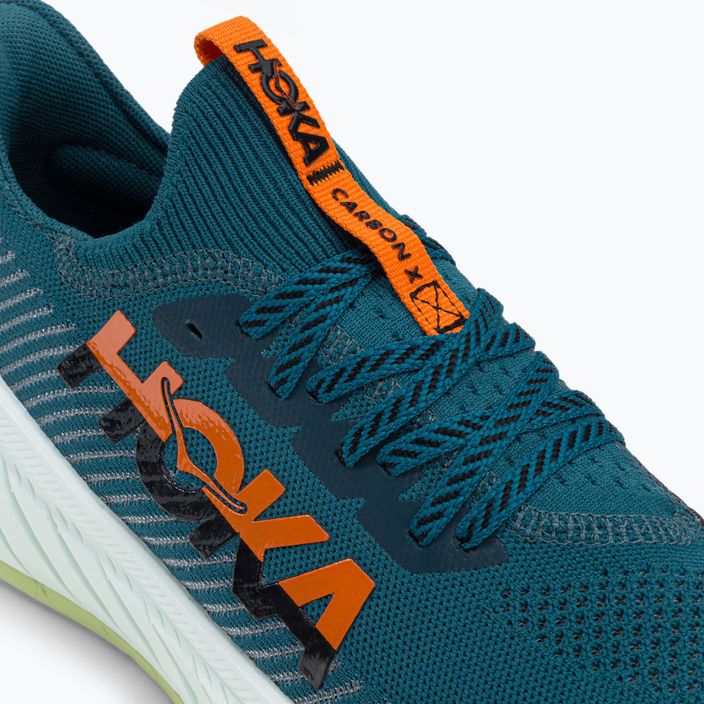 Pantofi de alergare pentru bărbați HOKA Carbon X 3 albastru 1123192-BCBLC 9