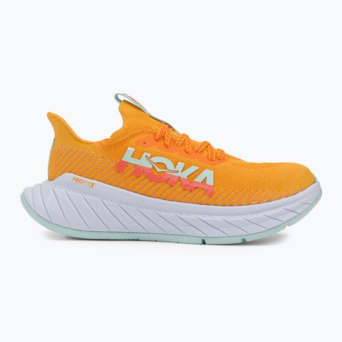 Pantofi de alergare pentru bărbați HOKA ONE ONE ONE Carbon X 3 portocaliu 1123192-RYCM 2