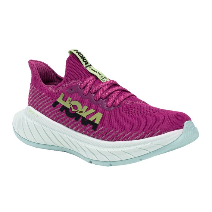Pantofi de alergare pentru femei HOKA Carbon X 3 roz 1123193-FFBL 13