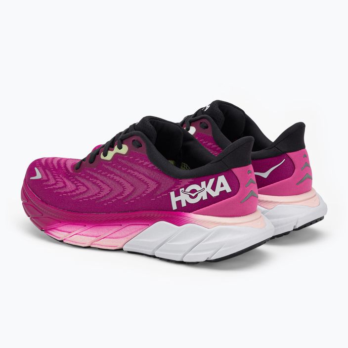 Pantofi de alergare pentru femei HOKA Arahi 6 roz 1123195-FFIR 4