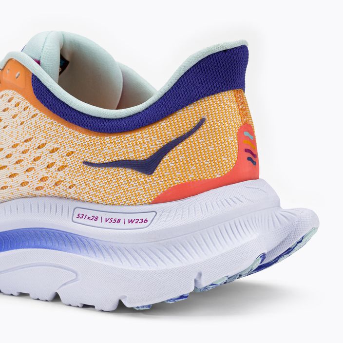 Pantofi de alergare pentru femei HOKA Kawana portocaliu 1123164-SBBN 10